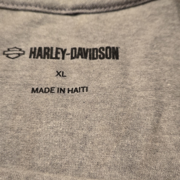 Harley-Davidson Gray Graphic Retro Tee Size XL - Picture 7 of 12